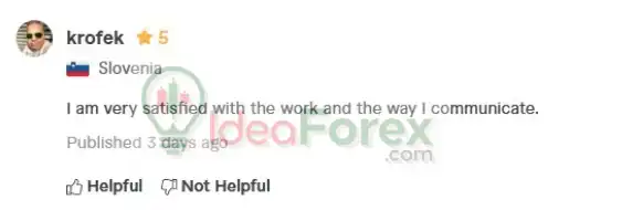 User feedback