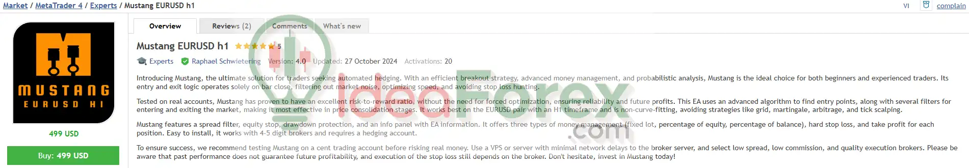 The EA Overview