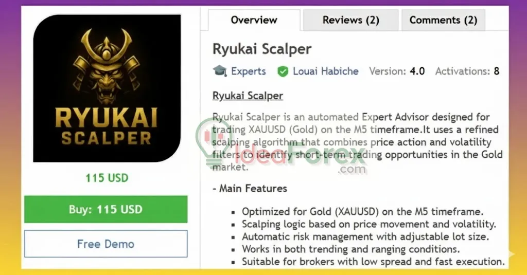 Ryukai Scalper EA MT4