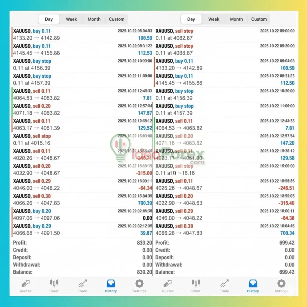 SmartFX Bot MT4 Live Trading