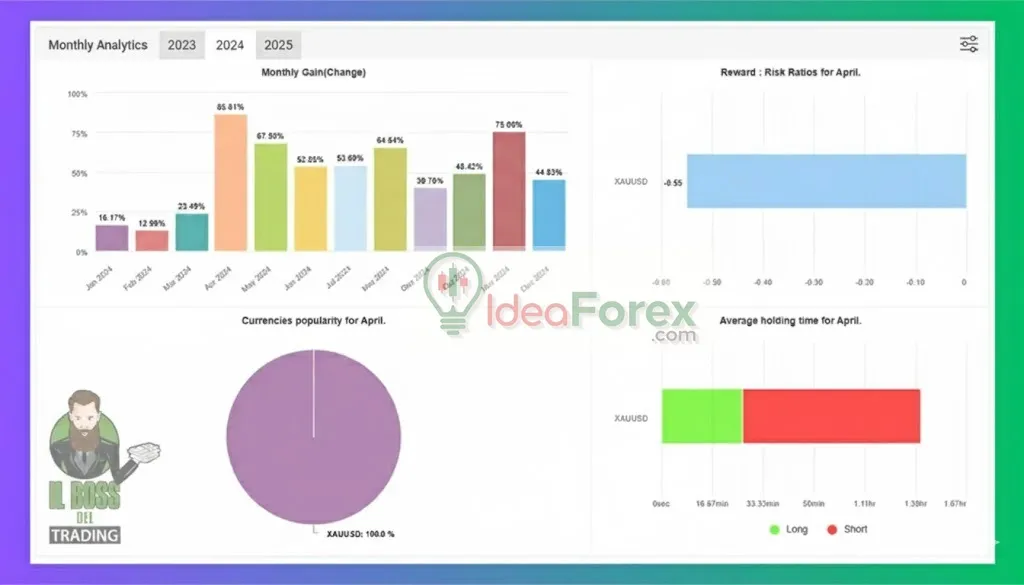 Performance of IL BOSS DEL TRADING SCALPER EA in 2024